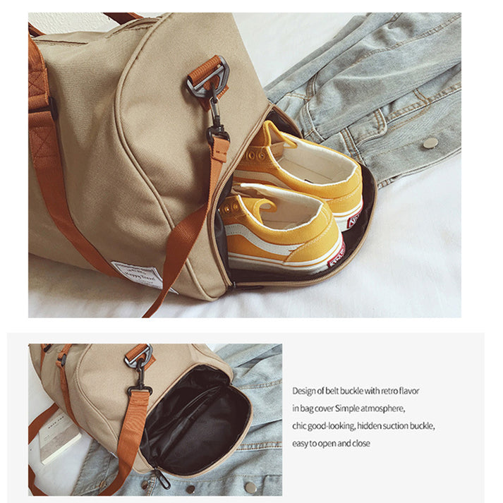 The Gym Bag - 20-35L Capacity, Waterproof, Anti-Wrinkle
